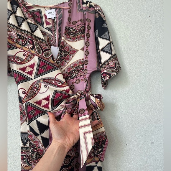 Misa Los Angeles | Francesca dress in Sold Out Leonardo Patchwork - Picture 5 of 11